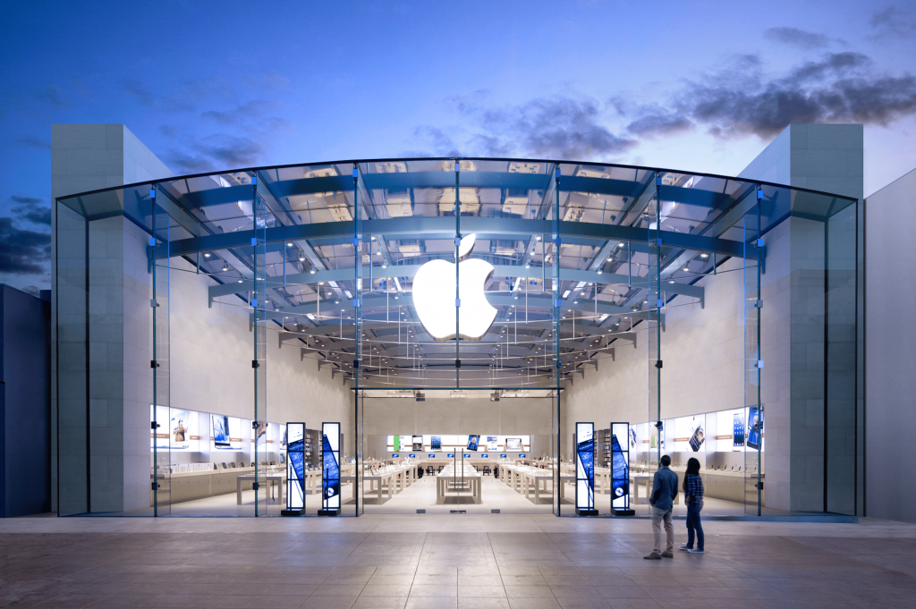 The Apple Display Center the top Business Titans