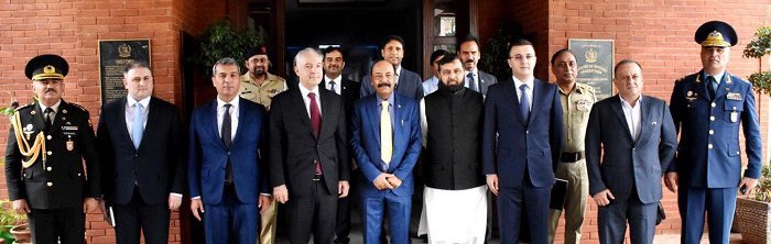 Pakistan and Azerbaijan's High-Level Defense Delegation