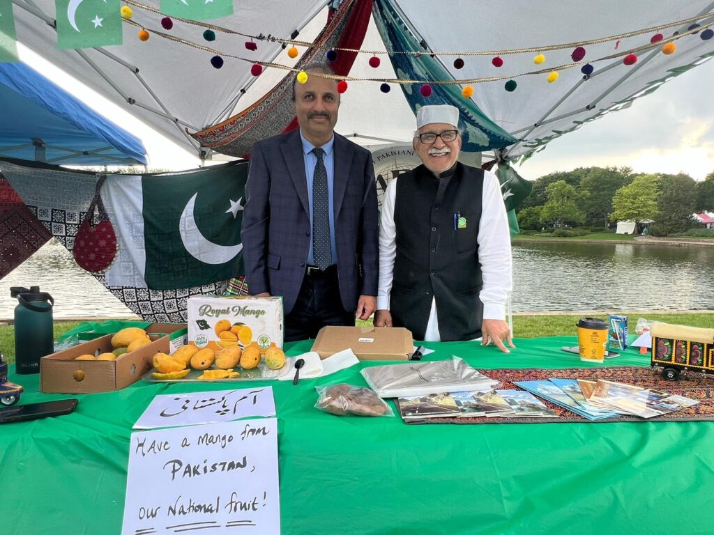 CG Tariq Karim, Consul General of Pakistan in Chicago at IFest 2023
