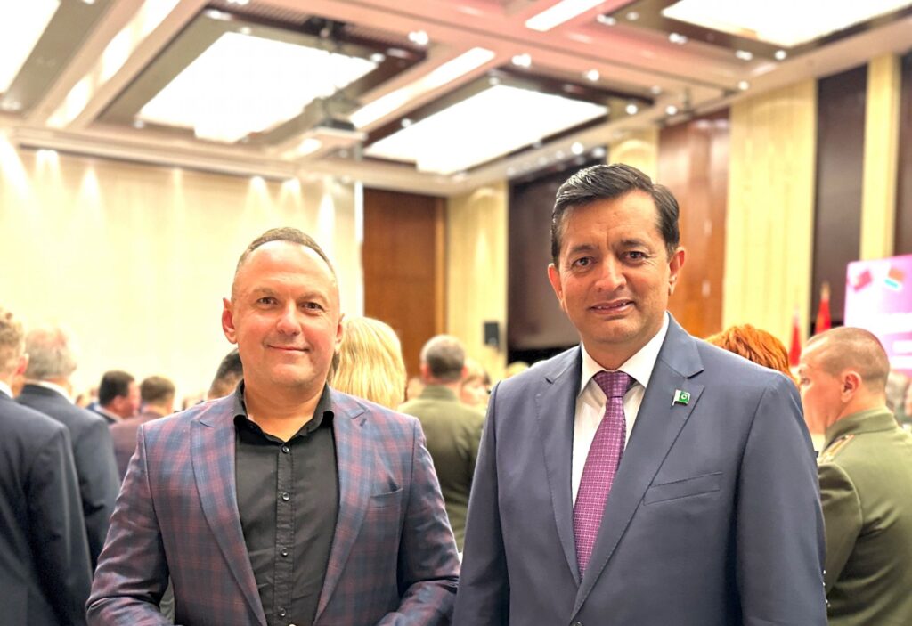 Ambassador of Pakistan to Belarus, Sajjad Haider Khan at 96th anniversary of the People's Liberation Army of China
