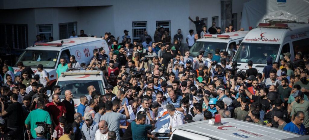 Gaza's last hospital faces humanitarian catastrophe