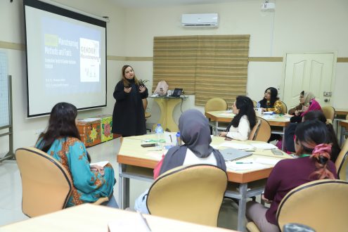 Session conducted by Dr Madiha Malik