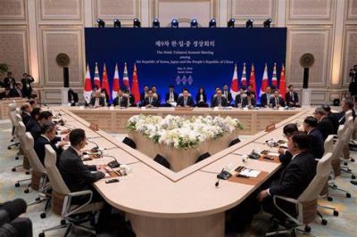 New partnership between China, South Korea, and Japan