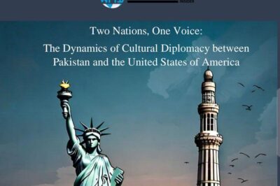 World Affairs Insider launches Two Nations, One Voice: The Dynamics of Cultural Diplomacy between Pakistan and the United States of America